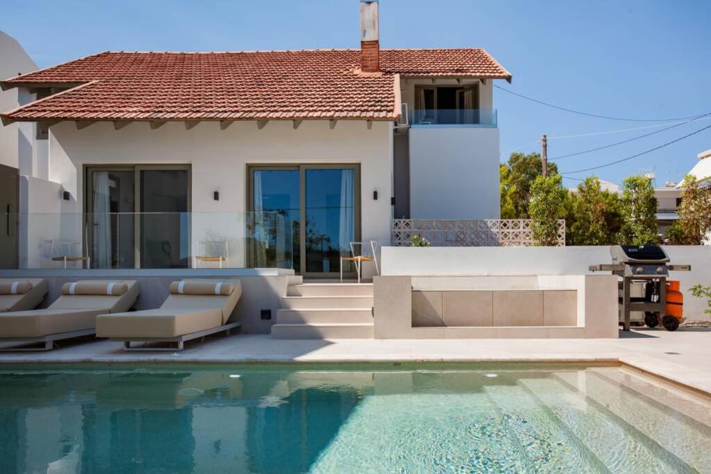 Chania Living Stories Villa With Piano Екстериор снимка