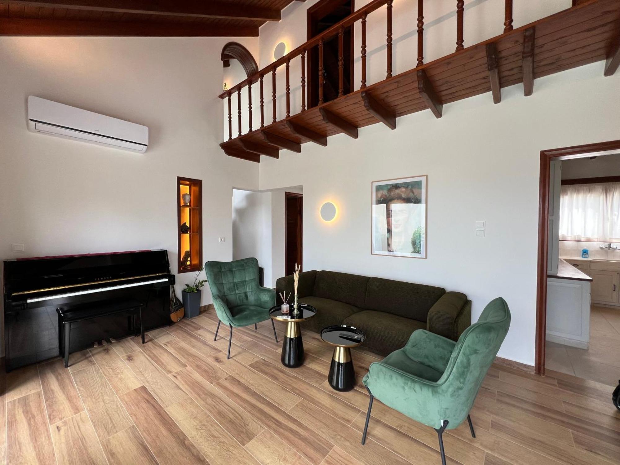 Chania Living Stories Villa With Piano Екстериор снимка